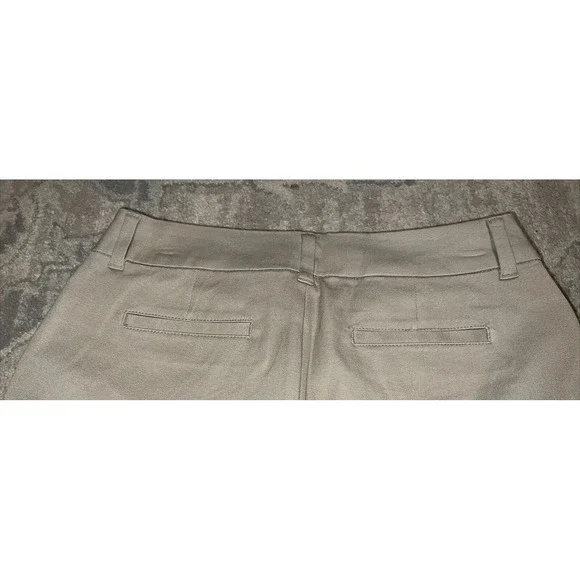 Faded glory beige The Parker Slim Ankle Pants Sz 4 Womens - Picture 6 of 6